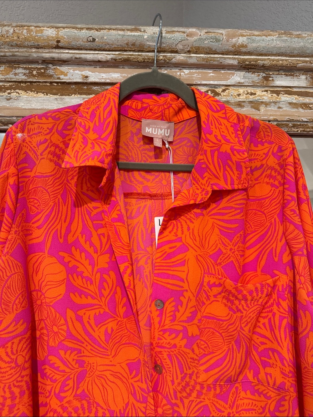 SMYM beach club button down - Picture 2 of 6